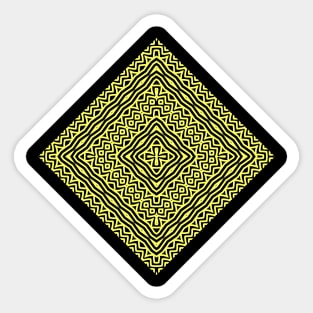 traditional pattern Sticker